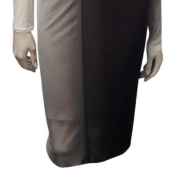 Helmet Lang Horizontal Gradient Dress - Picture 3 of 5